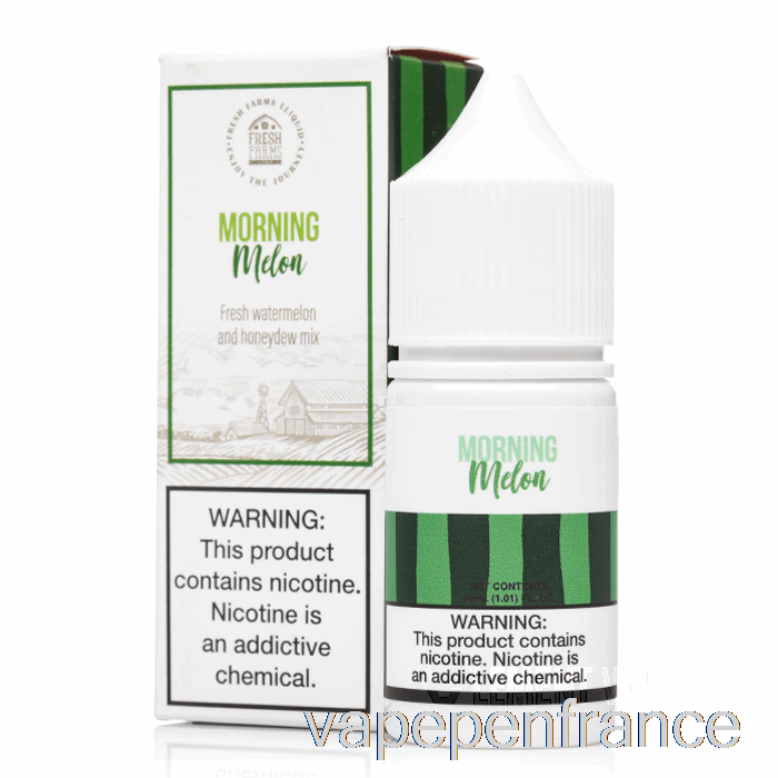 Melon Du Matin - Sels De Ferme Frais - 30 Ml 35 Mg Stylo Vape